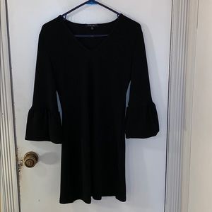 Black tight fitted dress